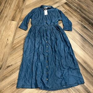 vibe Jean Dress NWT